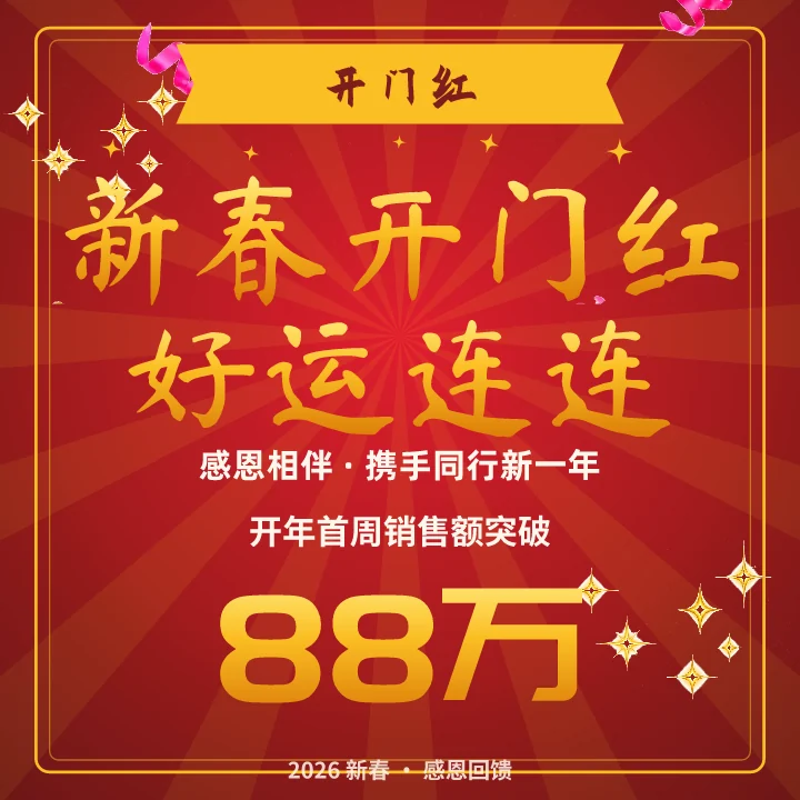 新春开门红好运连连