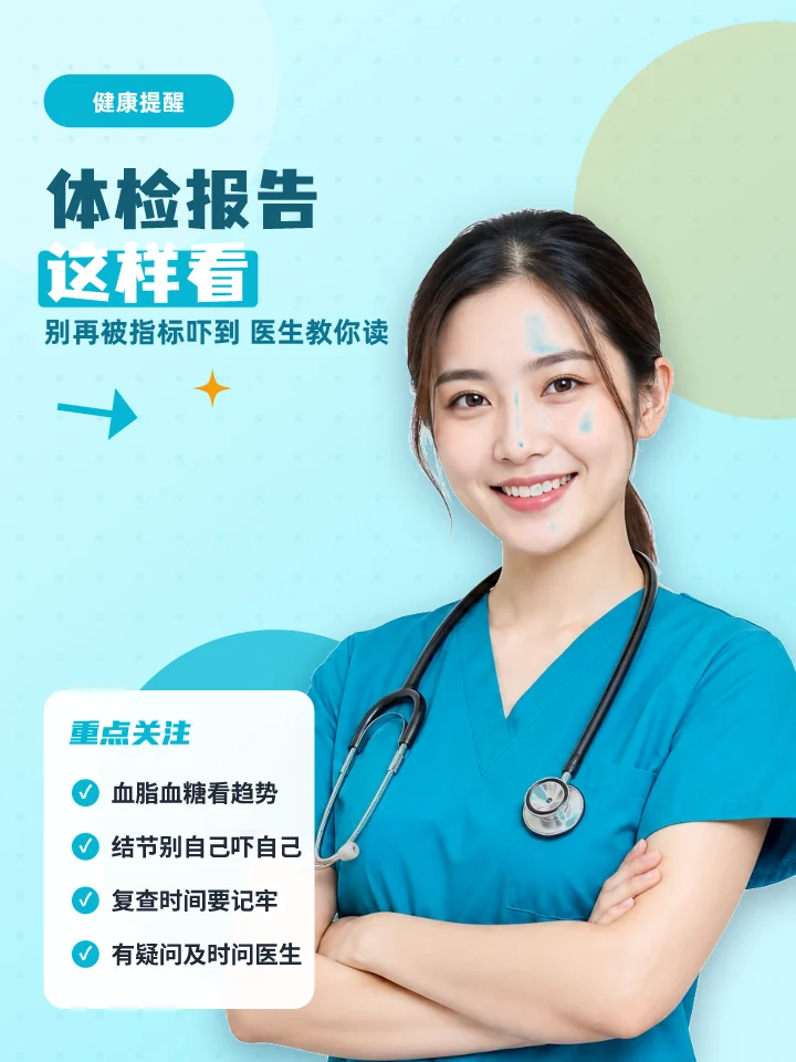 体检报告这样看