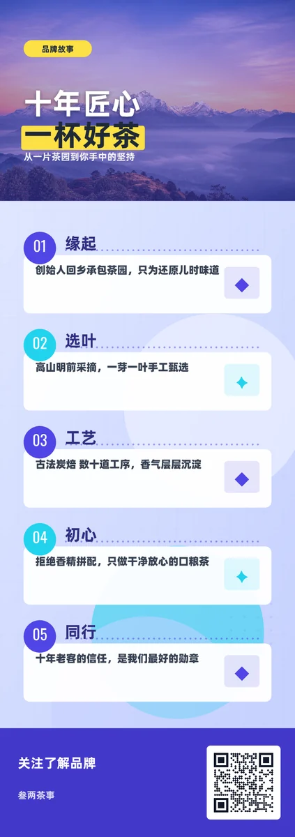 十年匠心一杯好茶