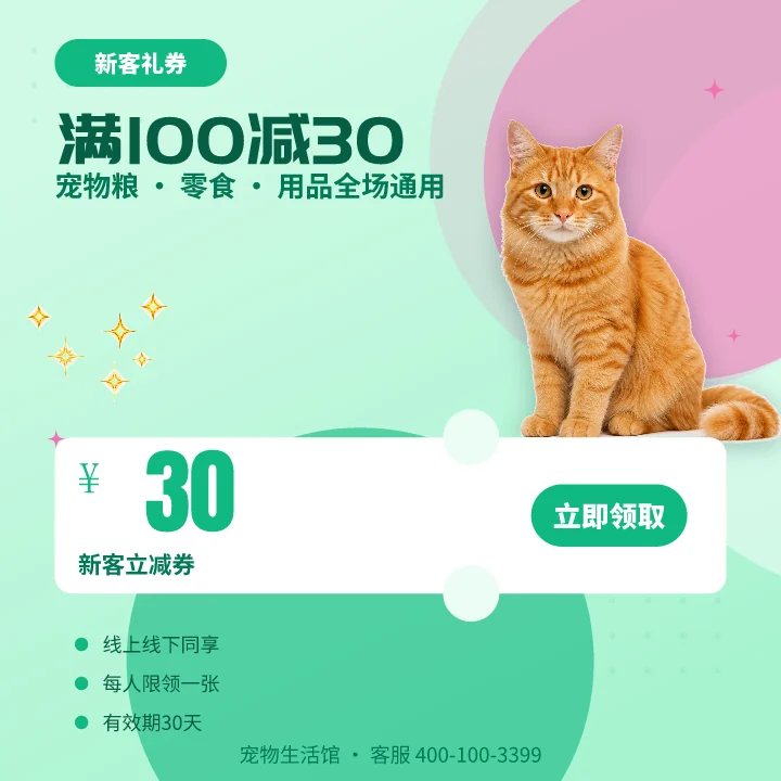 满100减30